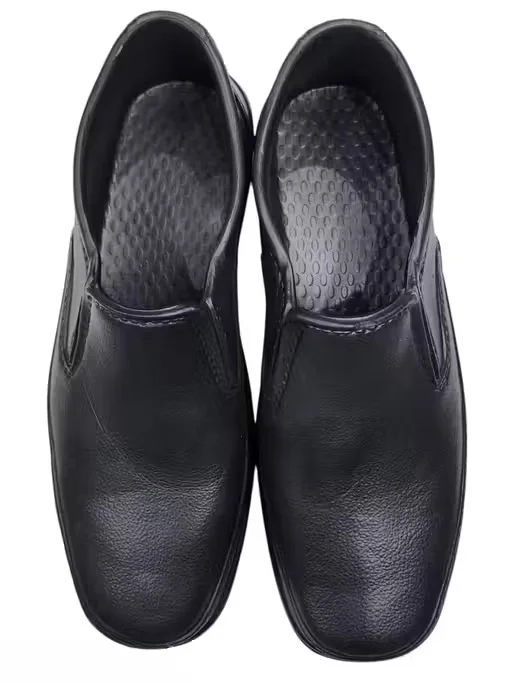 Men’s Black Waterproof Slip-On Shoes | Casual EVA Rubber IND-9 | waterproof casual shoes image 1