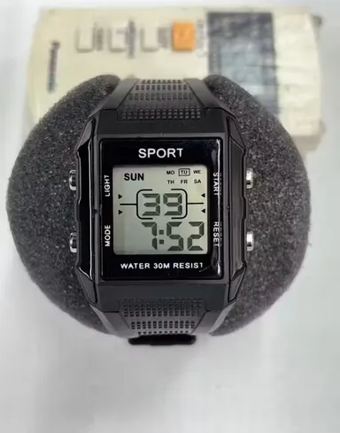 Digital Sports Watch | Waterproof Shock Resistant | Durable Fitness Watch | Digital Stopwatch | Outdoor Running Watch |  Gym Timer thumbnail 0