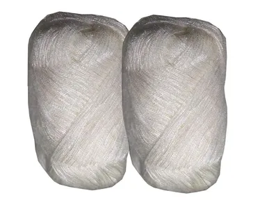 3 Ply Knitting Wool Yarn | Soft White Wool for Crochet and Sweaters or Baby Clothes | Pack of 9 | 100 gm Each thumbnail 0