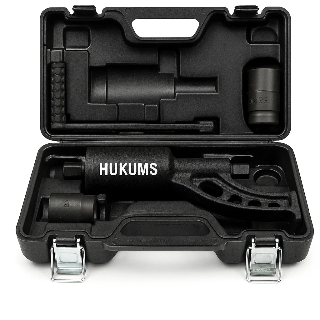 Hukums 1 Inch 3800 Nm Max|Torque Labour Saving Wrench With 2 Sockets image 1
