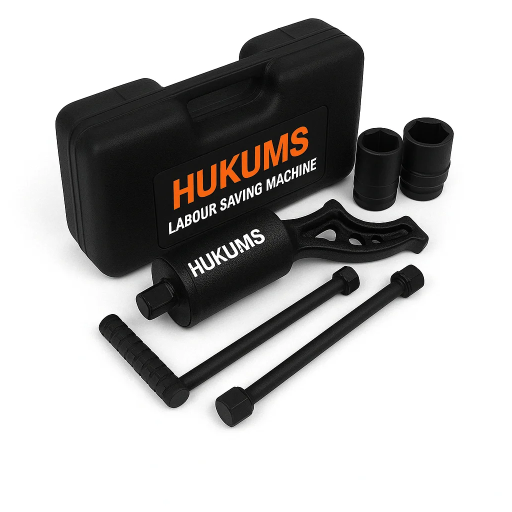 Hukums 1 Inch 3800 Nm Max|Torque Labour Saving Wrench With 2 Sockets image 2