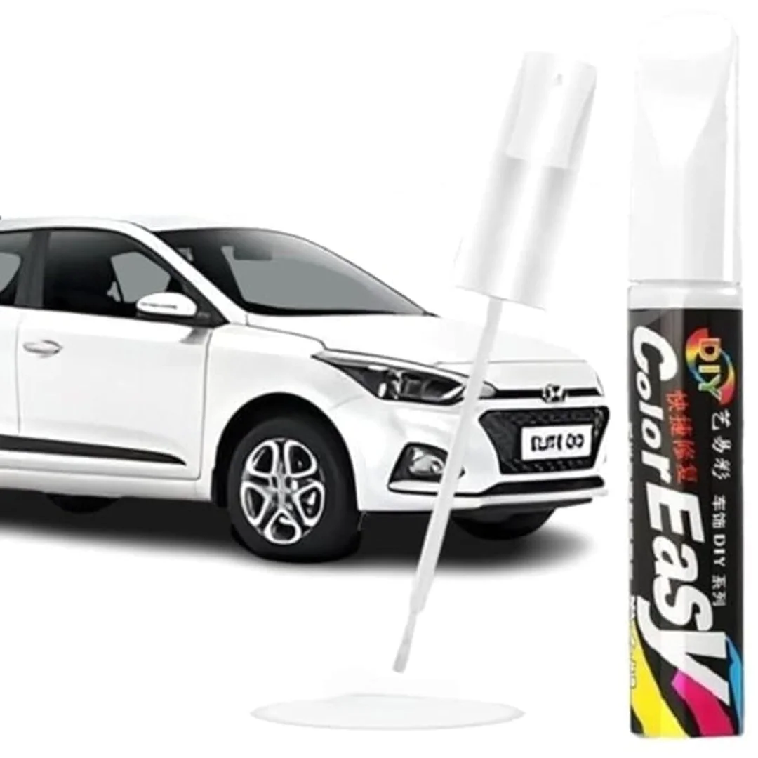 Car Scratch Remover Touch Up Paint Pen | Automotive Car Paint Pen 2-in-1 Scratch Repair for Deep Scratches | Special-Purpose White Car Paint image 1