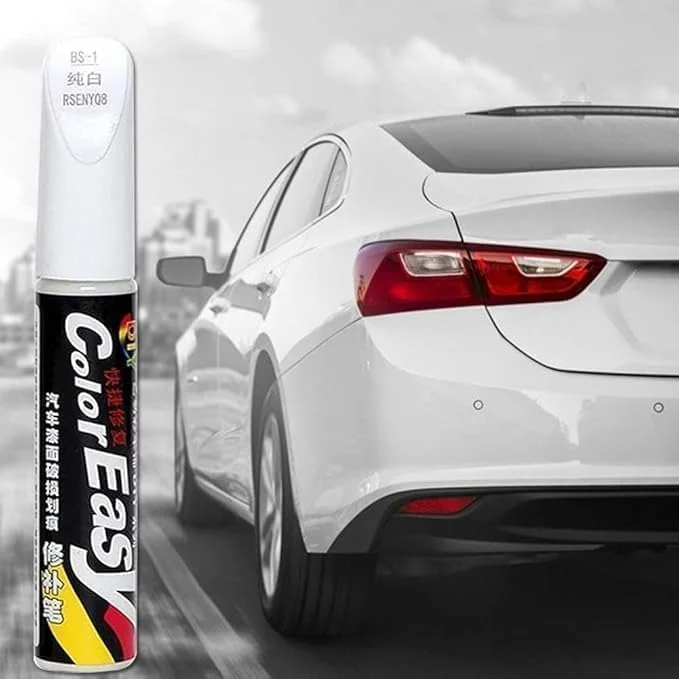 Car Scratch Remover Touch Up Paint Pen | Automotive Car Paint Pen 2-in-1 Scratch Repair for Deep Scratches | Special-Purpose White Car Paint image 2