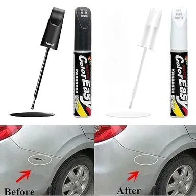 Car Scratch Remover Touch Up Paint Pen | Automotive Car Paint Pen 2-in-1 Scratch Repair for Deep Scratches | Special-Purpose White Car Paint thumbnail 4