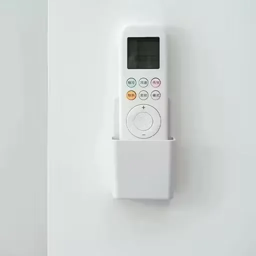 Mini Multipurpose Wall Holder | Mobile & Remote Holder Charging Point | No‑Drill Self Adhesive Plastic Set for Bathroom & Stationery image 2