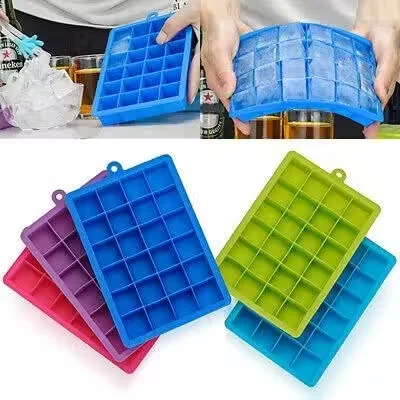 Ice Cube Trays 4 Pack| 24 Cavity Per Ice Tray. image 1