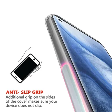 Transparent Soft Back Case Cover for Vivo X50 Pro |  Slim Fit | designed for durability and clarity thumbnail 2