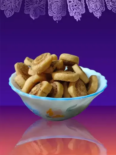 Laxminarayan Gujarati Bakarwadi | Traditional Indian Namkeen Snack | 500g | Tea Time, Savory & Less Oily thumbnail 1