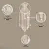 Handmade Dream Catcher | Large Feather Wall Hanging | Boho Bedroom & Living Room Decor | Traditional Craft | Lightweight| Easy to Hang image 3