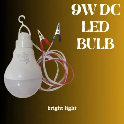 Stark like 9W Basic Round 2 Pin LED Bulb| Energy Saving, Long Lifespan | Ideal for Homes | White Light image 2