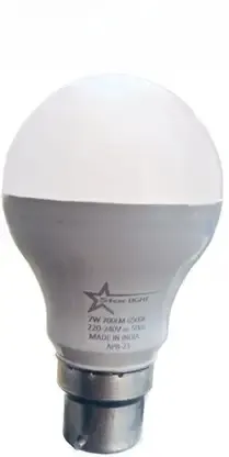 Starlight 7W LED Bulb | Basic Standard B22, Energy Saving, Long-Lasting | Home & Office Lighting | White Light 