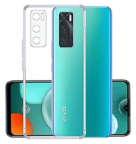 Ultra-Hybrid Crystal Clear Back Case for vivo V20 SE | Shockproof Silicone Transparent Bumper | Camera Protection | Slim & Durable Phone Cover image 2