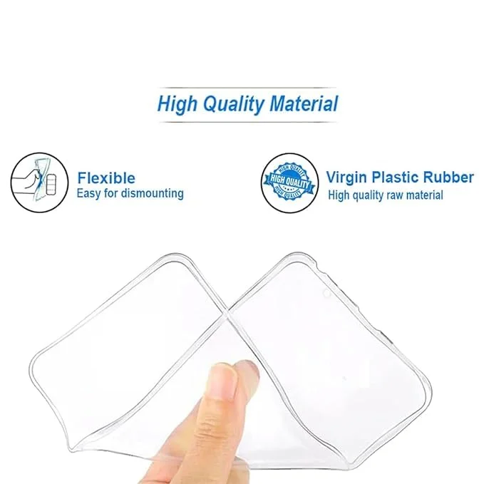 Ultra-Hybrid Crystal Clear Back Case for vivo V20 SE | Shockproof Silicone Transparent Bumper | Camera Protection | Slim & Durable Phone Cover image 3