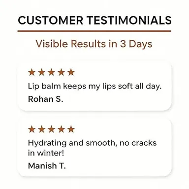 NUEMAN Lip Balm with SPF 15| 10g (5g x 2)| For Men| Sunflower Oil| Shia Butter| Coconut| Cocoa Butter | Repairs Dark| Dry| Chapped Lips | Non-Sticky Texture | Dermatologically Tested thumbnail 4