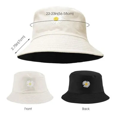 Vrutwa Women Bucket Hat | Foldable Cotton Summer Sun Hat for Outdoor thumbnail 4