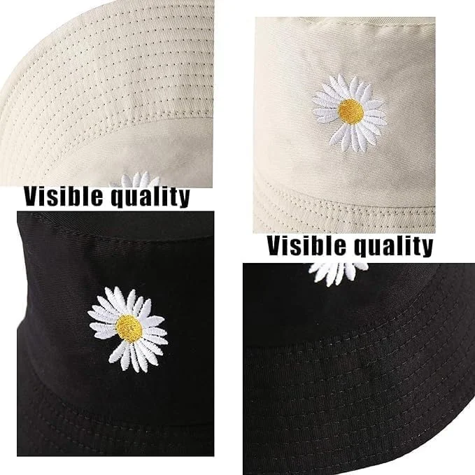 Vrutwa Women Bucket Hat | Foldable Cotton Summer Sun Hat for Outdoor image 4