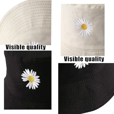 Vrutwa Women Bucket Hat | Foldable Cotton Summer Sun Hat for Outdoor thumbnail 3