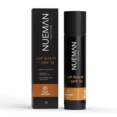 NUEMAN Charcoal Brightening Face Wash |Lip Balm SPF 15 | Activated Charcoal| Niacinamide| Salicylic Acid | Skincare Combo for Men | Acne & Lip Care 100ml 5g thumbnail 2