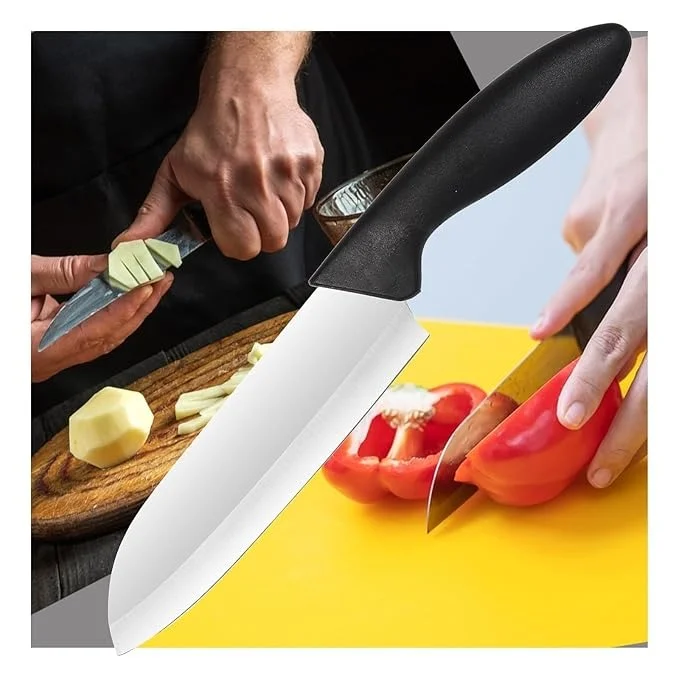 Vrutwa 3 Pcs Knife Sharpening Tool Set | Kitchen Knife Repair, Polish & Fruit|Vegetable Peeler image 2
