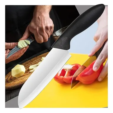 Vrutwa 3 Pcs Knife Sharpening Tool Set | Kitchen Knife Repair, Polish & Fruit|Vegetable Peeler thumbnail 1