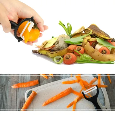 Vrutwa 3 Pcs Knife Sharpening Tool Set | Kitchen Knife Repair, Polish & Fruit|Vegetable Peeler thumbnail 6