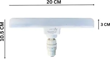STARLIGHT 10 W LED T-Bulb B22 D | Energy Saving Light | Home & Bedroom Lighting | Affordable, Durable| Pack of 2 thumbnail 0