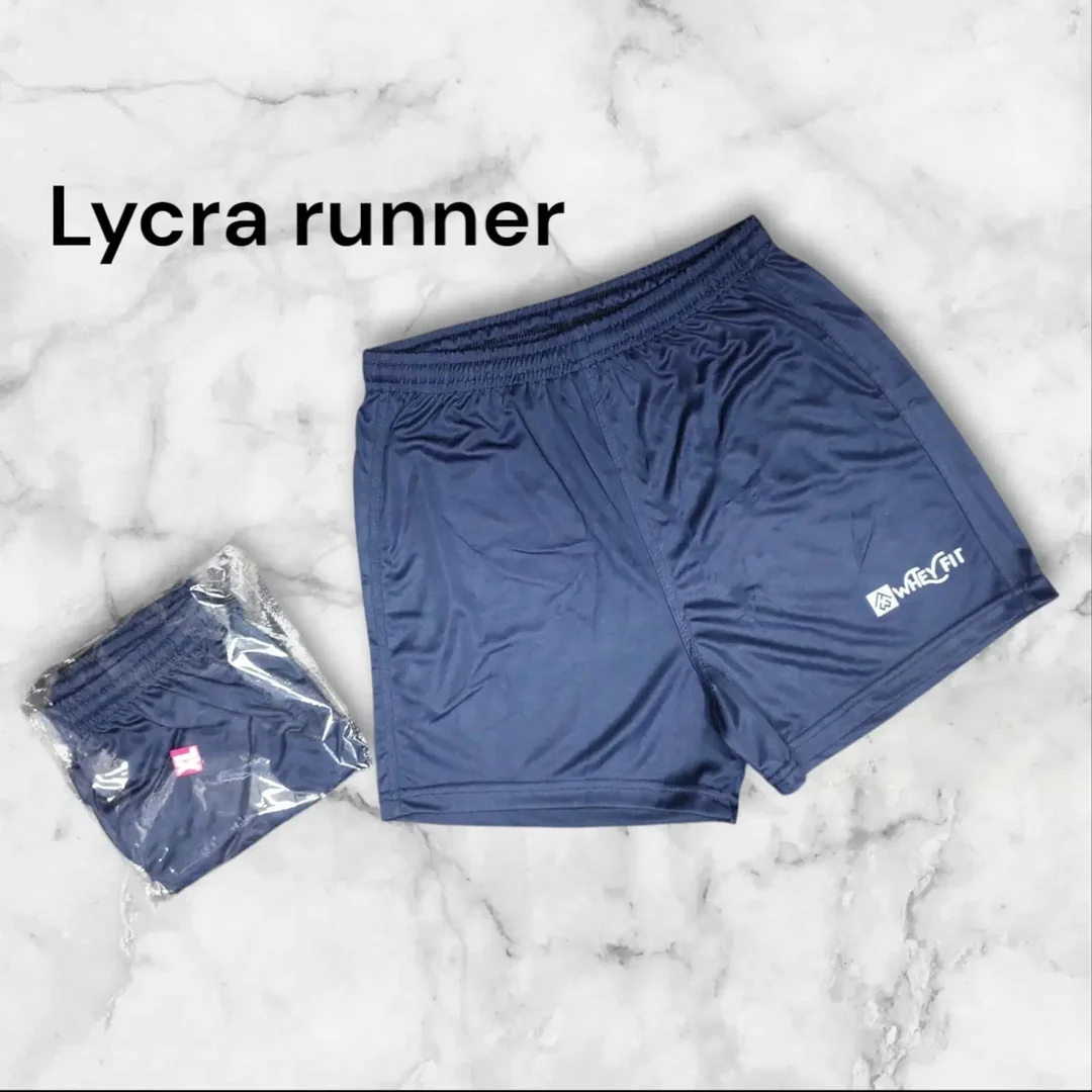 Blue Polyester Men’s Shorts Pack of 2 | Comfortable Gym & Activewear Shorts XL Size | Breathable Fitness Wear image 1