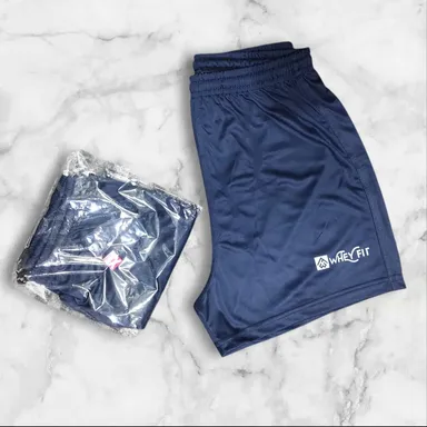 Blue Polyester Men’s Shorts Pack of 2 | Comfortable Gym & Activewear Shorts XL Size | Breathable Fitness Wear thumbnail 1