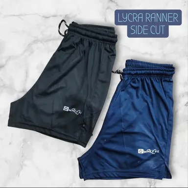 Polyester Men’s Cycling Shorts | Pack of 2 XL | Breathable Quick‑Dry Lightweight Shorts for Running Gym Outdoor Use