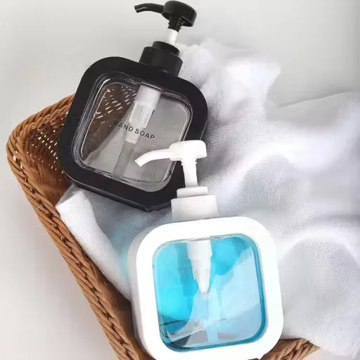 Bathroom & Kitchen Soap Dispenser Combo | Pack 2‑pc | 300 ml Press Pump White Plastic | Hand Soap & Dish Soap & Shampoo Lotion Use image 2