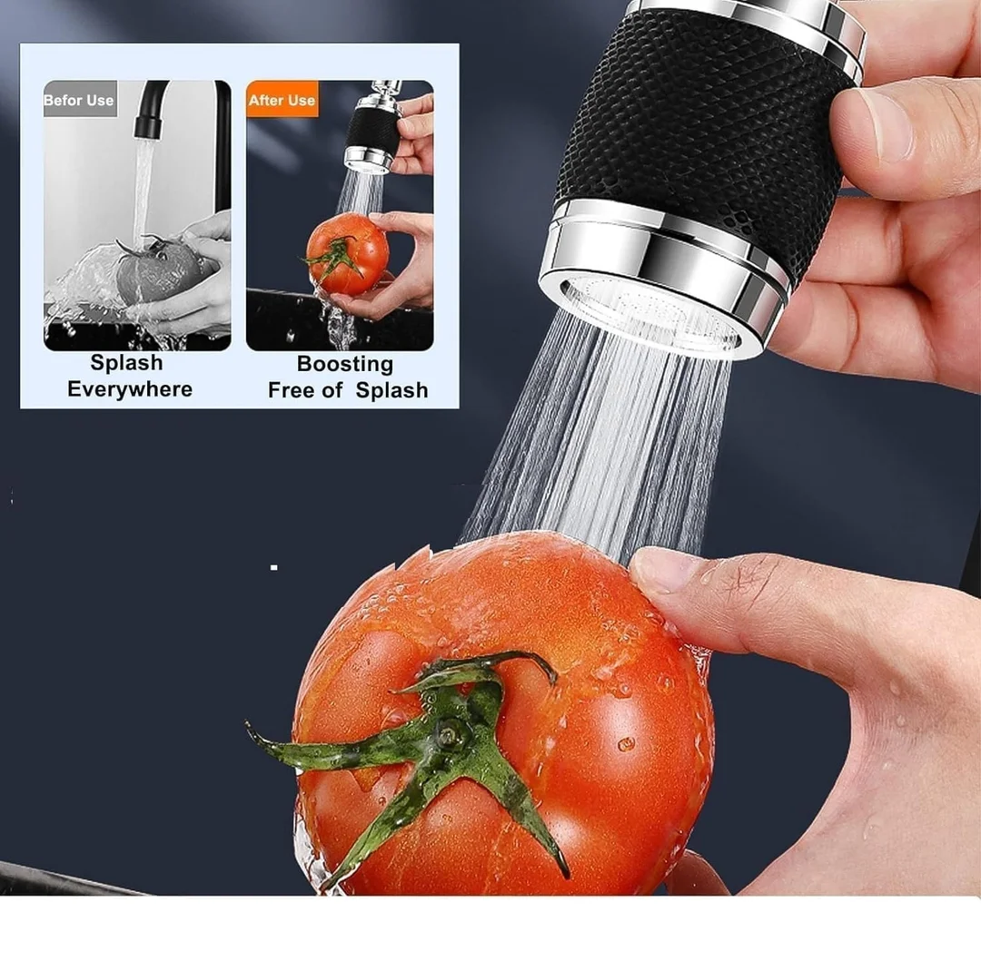 Vrutwa 3 Mode Sink Faucet Spray Head | Kitchen Tap Extender Multicolor | 360° Swivel Faucet Nozzle Replacement with Filter image 3