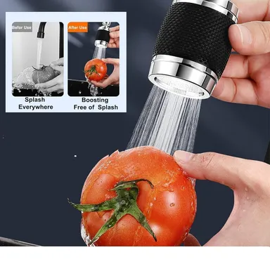 Vrutwa 3 Mode Sink Faucet Spray Head | Kitchen Tap Extender Multicolor | 360° Swivel Faucet Nozzle Replacement with Filter thumbnail 2