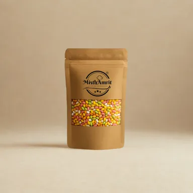 Stone Candy, Tiny Mini Saunf, Fruity Jelly | 3x100g Festive Mouth Freshener Pack thumbnail 2
