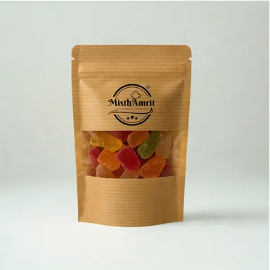 Stone Candy, Tiny Mini Saunf, Fruity Jelly | 3x100g Festive Mouth Freshener Pack thumbnail 3