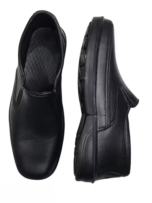 Men’s Elegant Black Formal Slip-On Shoes | IND-9 Lightweight EVA Comfort image 4