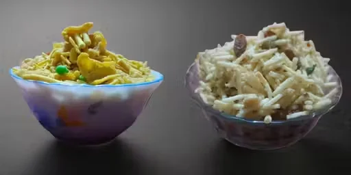 Laxminarayan Crunchy Cornflakes Chivda | Potato Falhari Chivda Combo 500g Each | Healthy Snack | Festival Namkeen for Adults & Kids | Vegan | Gluten Free image 1
