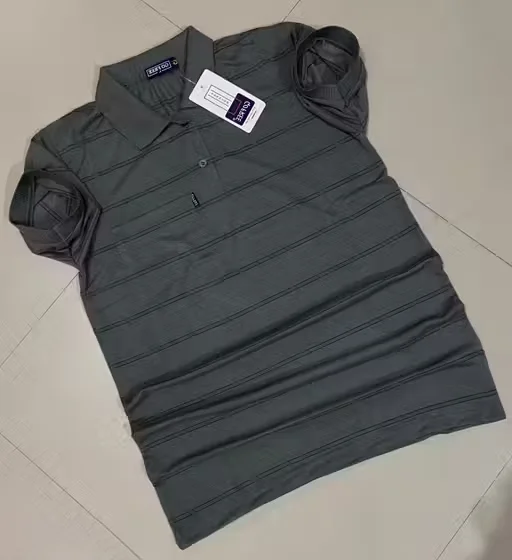 Cotton Pocket T-Shirt for Men | Dark Grey | Half Sleeves | XXL Size | Casual Chest Pocket Tee | Soft Summer Cotton T-Shirt image 1