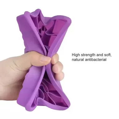 Flexible Ice Cube Tray | BPA-Free Silicone Ice Tray | 24-Cube Mould for Ice & Chocolate & Jelly | Multipurpose Freezer Use | Dishwasher Safe | Reusable thumbnail 3