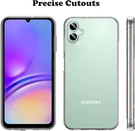 Scratch Resistant Samsung A05 | M05 | F05 Cover | Flexible Slim Protective Phone Case | Soft Silicon Clear Case image 2