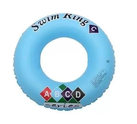 Vrutwa Kids Swimming Ring | Vinyl Pool Tubes for 4-8 Years | Multicolor | 20 Inch image 1