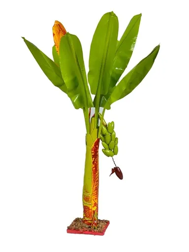 Handicraft Banana Tree Showpiece | Decorative Handmade Plant for Home & Office | Traditional Indoor Décor Gift thumbnail 0