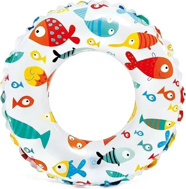 Vrutwa Swim Ring | 6 to 10 Years Beach Float | Swimming Floats | Swim Tube for Kids | Swimming Learning Ring | Multicolor | 1 Pc | 24 Inch thumbnail 2