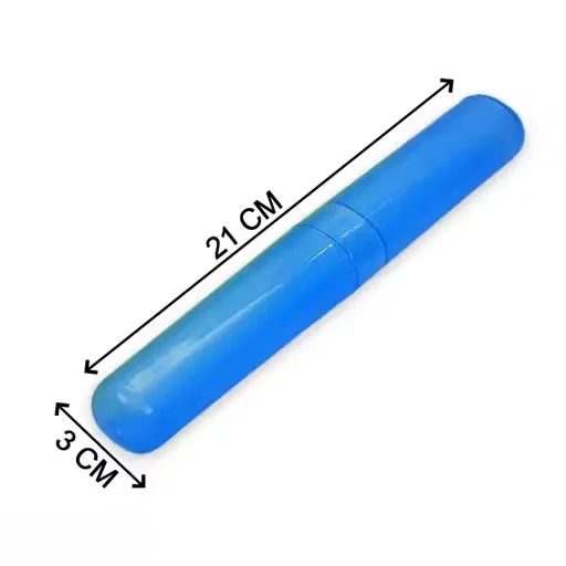 4-Piece Anti-Bacterial Plastic Toothbrush Cover Set | Durable Travel Holder Case BPA-Free image 4