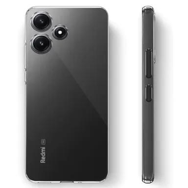 Scratch-Resistant Transparent Cover for Redmi 12 5G | Clear Silicon Case  | Soft Flexible Phone Protection | Slim Design thumbnail 2