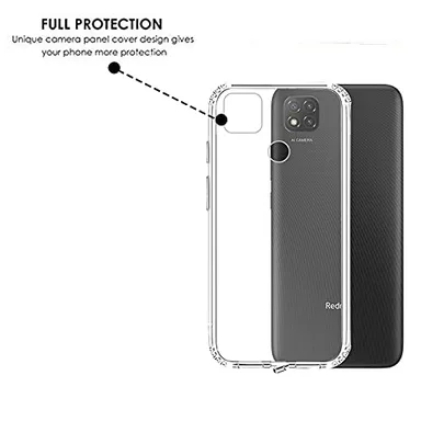 Soft Clear Scratch‑Resistant Silicon Case for Mi 9C | Poco C31 | Redmi 9 Active | Transparent Slim Protector thumbnail 2