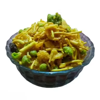 Laxminarayan Healthy Snack Mix | Cornflakes Poha Chivda Combo | Vegan & Onion-Free Namkeen | 500g Pack for Fasting & Tea Time thumbnail 1