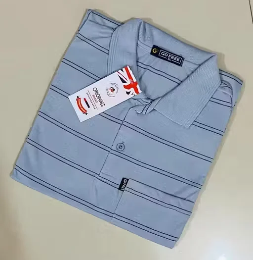 Men Cotton Pocket T-Shirt | Light Grey | Half Sleeves | Casual Daily Wear | XL Size image 4