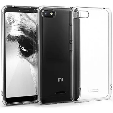 Soft Silicone TPU Case Cover for Xiaomi Redmi 6A | Lightweight Flexible Shockproof Phone Cover thumbnail 0