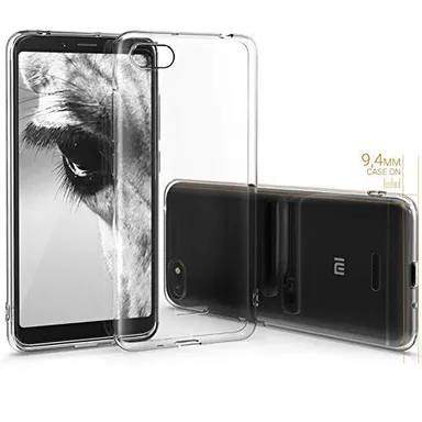 Soft Silicone TPU Case Cover for Xiaomi Redmi 6A | Lightweight Flexible Shockproof Phone Cover thumbnail 2
