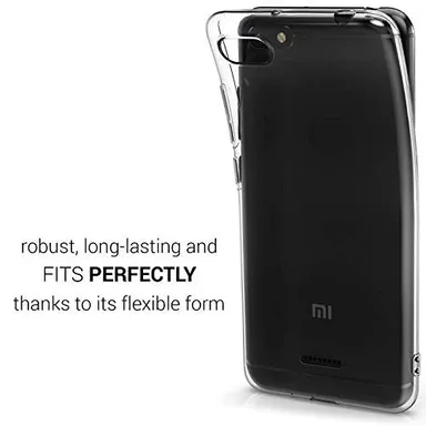 Soft Silicone TPU Case Cover for Xiaomi Redmi 6A | Lightweight Flexible Shockproof Phone Cover thumbnail 3